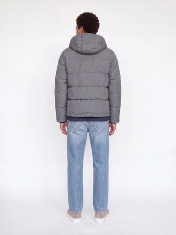 JACK & JONES Winter jacket 'JJWILLIAM' in Grey