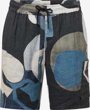 Folk Карго панталон 'ASSEMBLY' в синьо: отпред