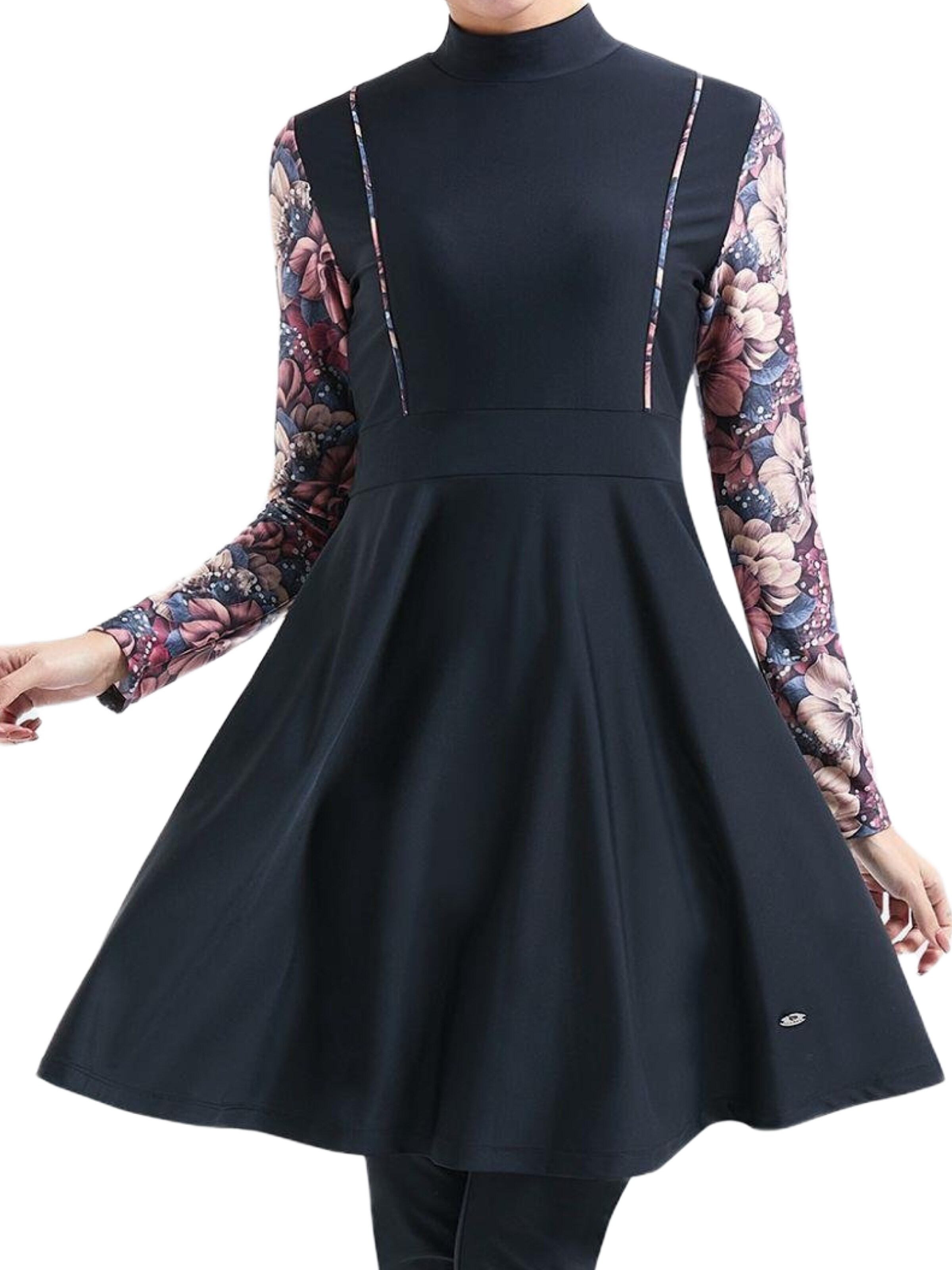 C&City Badpakjurk in Zwart