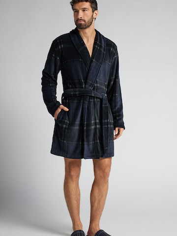 INTIMISSIMI Short Bathrobe in Blue
