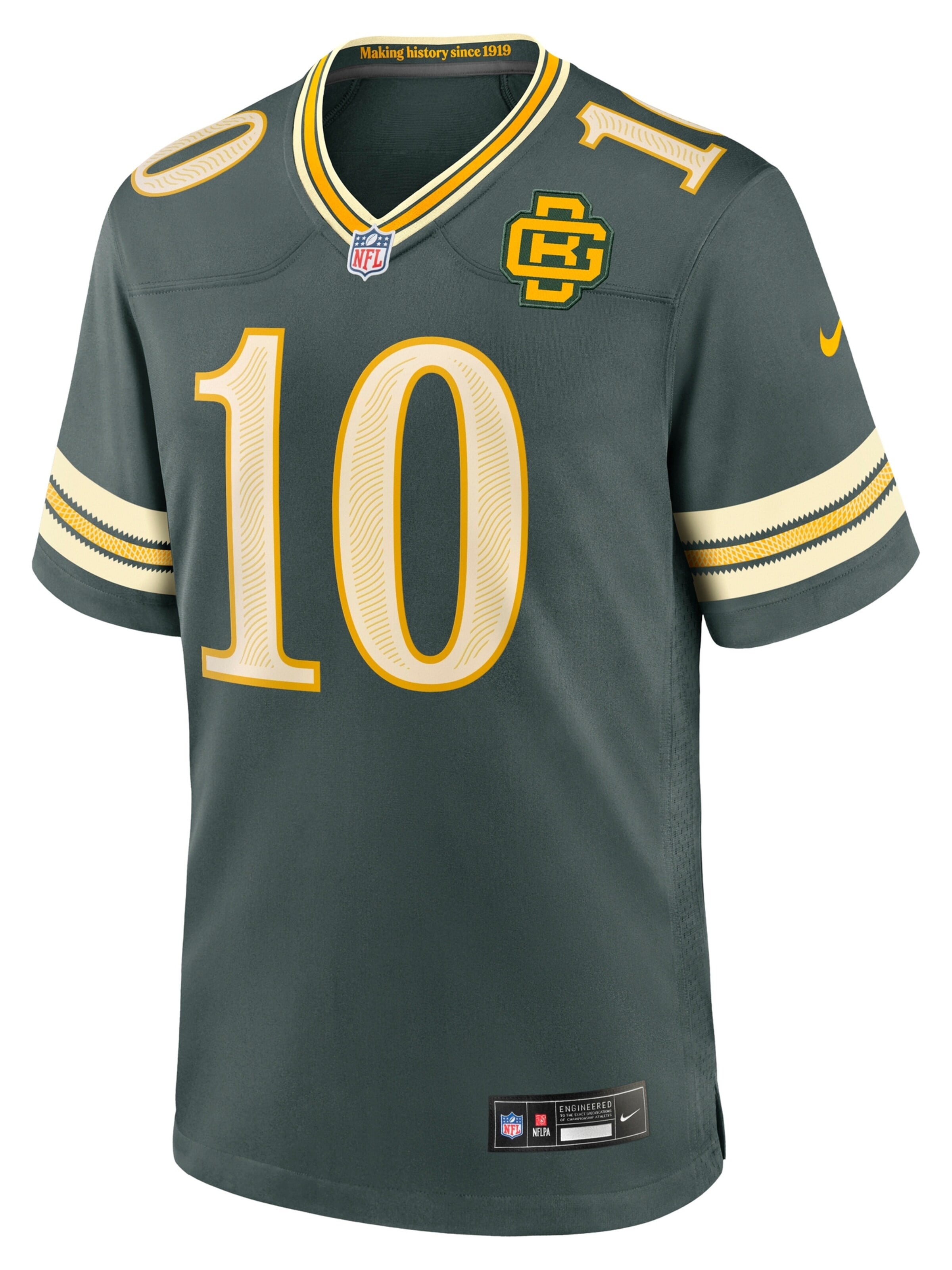 NIKE Jersey 'Green Bay Packers Nike Rivalries Game NFL Jersey Love 10' in Green: front