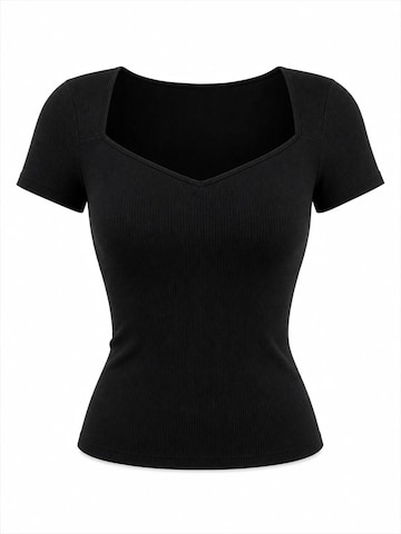 AOTTORI Shirt‌‌‌‌‌‌‌‌‌ in Schwarz: Vorderseite