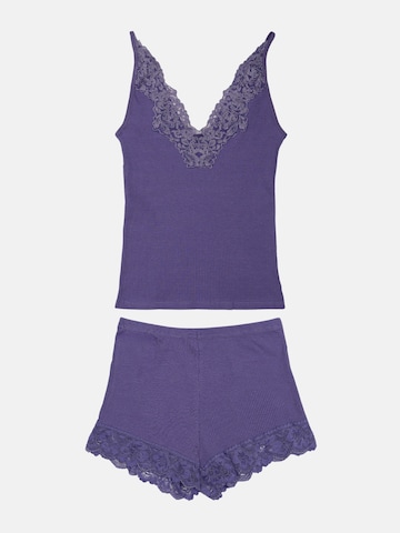 Tazzio - Pijama de pantalón corto 'F909' en lila