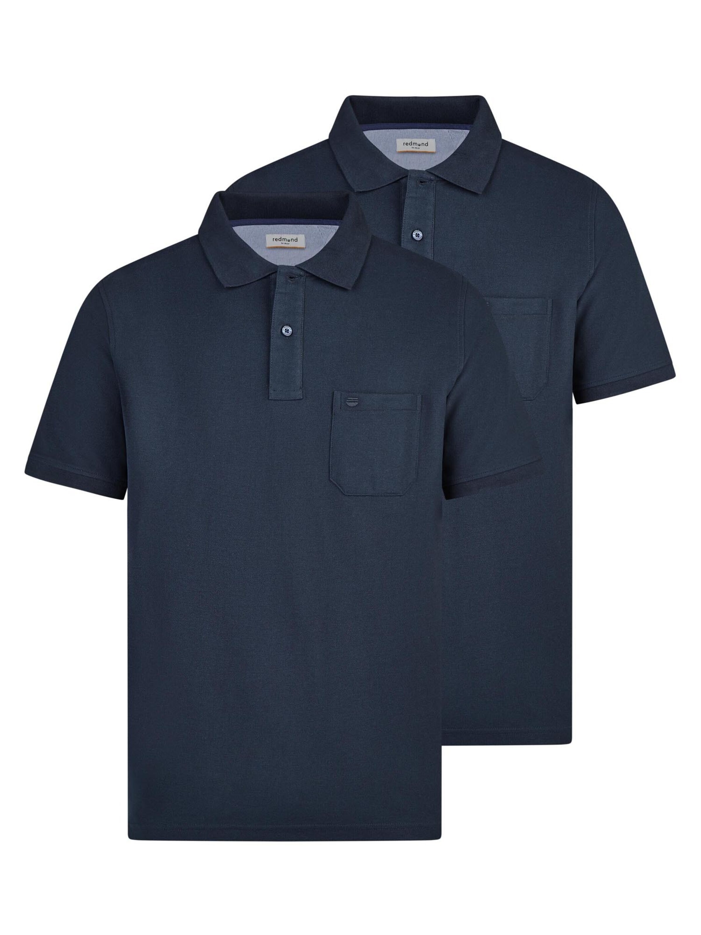 redmond Shirt 'Basic' in Blue: front