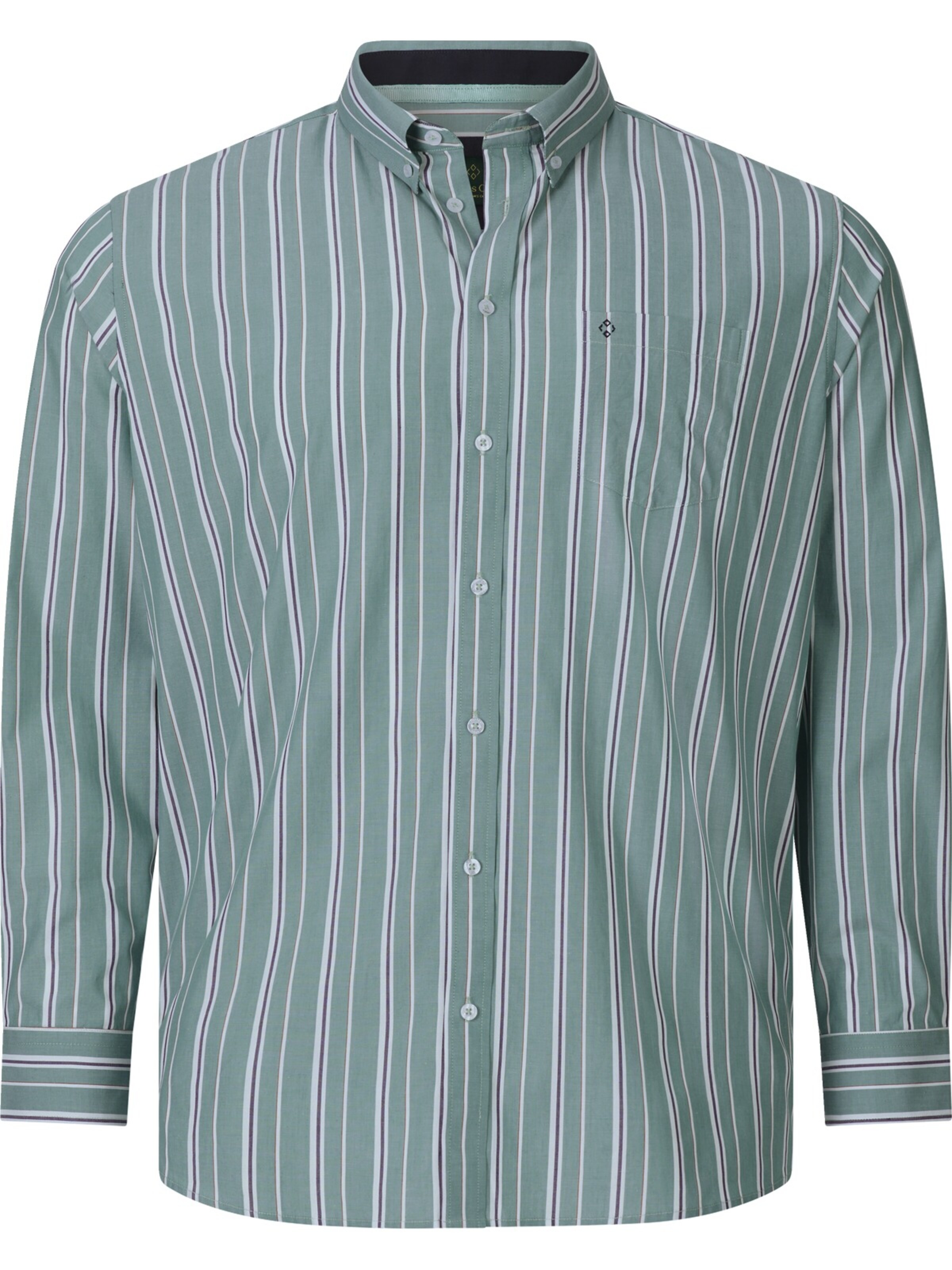 Charles Colby Comfort fit Button Up Shirt in Blue