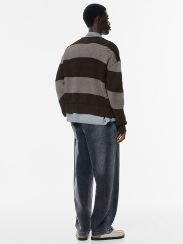 Pull&Bear Pulover | siva barva