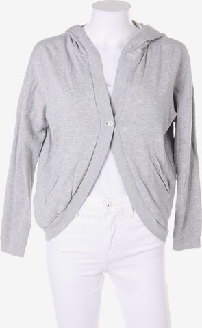 COMPTOIR DES COTONNIERS Hoodie-Jacke XS in Grau: predná strana