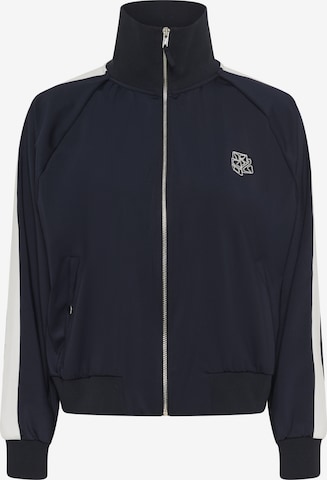SAINT TROPEZ Sweatjacke 'OaklynnSZ' in Blau: Vorderseite