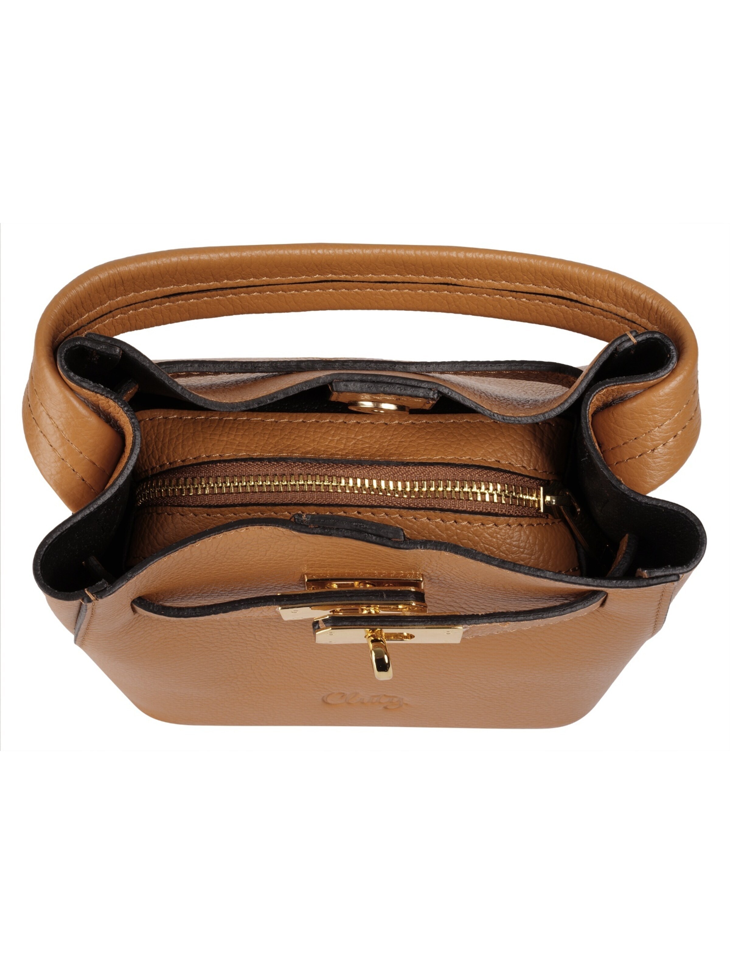Cluty Handbag in Brown