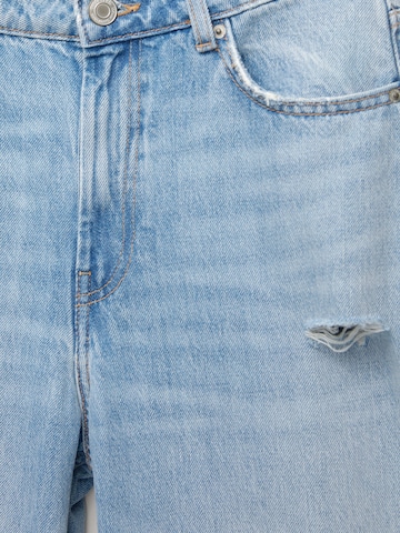 Pull&Bear Baggy Jeans 'TIRO MEDIO' in Blauw