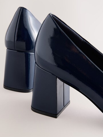 Next - Zapatos con plataforma en azul
