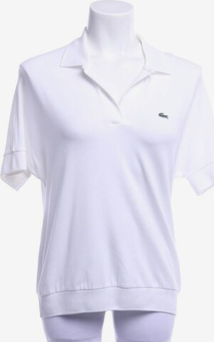LACOSTE Top & Shirt in S in White: front