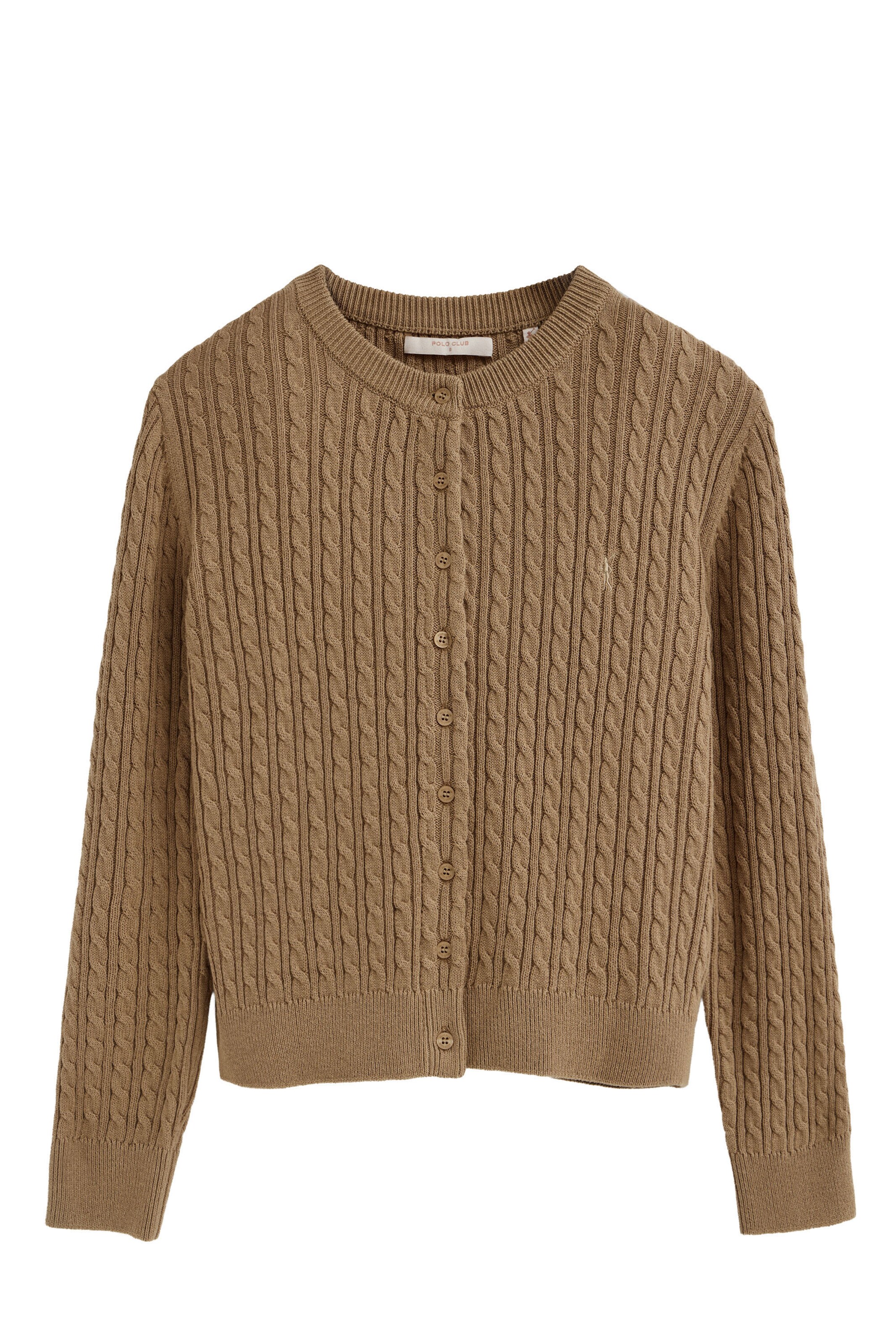 Polo Club Pullover in Braun