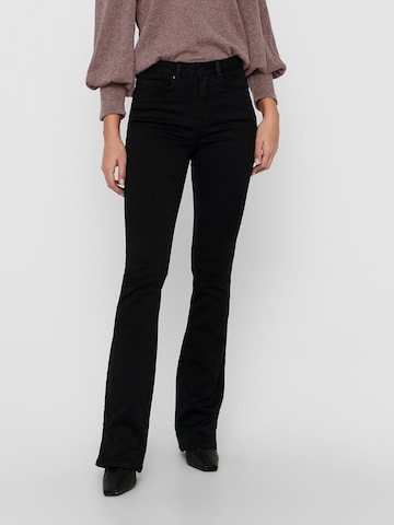 ONLY Flared Jeans in Black: front