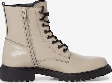 TAMARIS Lace-Up Ankle Boots in Grey