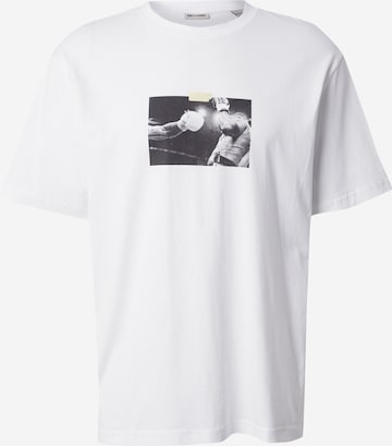 Only & Sons Тениска 'ONSPORTRA' в бяло: отпред