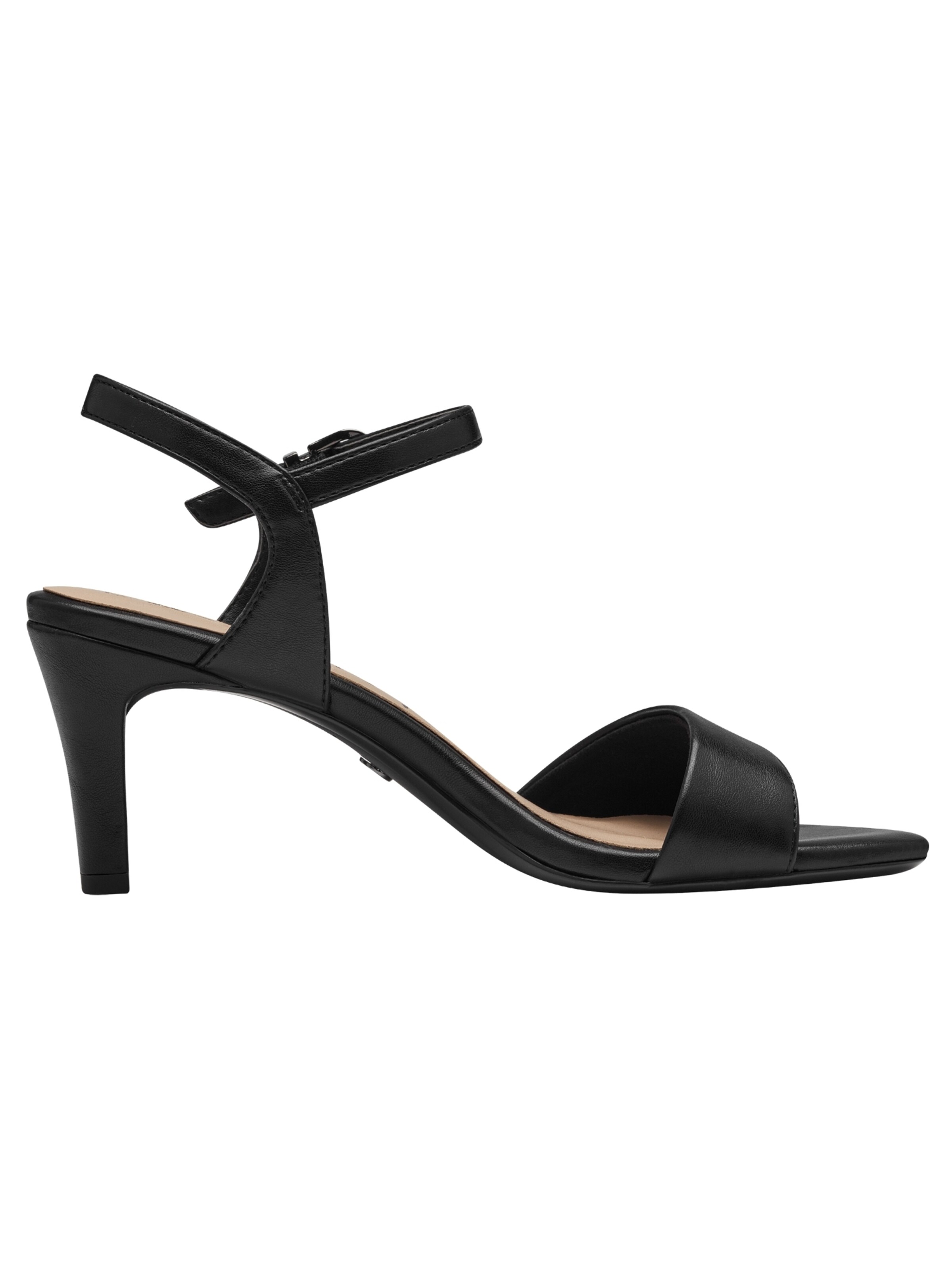 Tamaris Strap sandal in Black