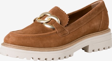 TAMARIS - Zapatillas en marrón: frente