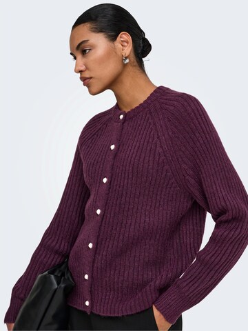 ONLY Knit Cardigan 'ONLKALIBU' in Purple
