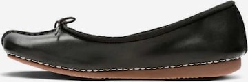 CLARKS Ballerina in Schwarz: predná strana