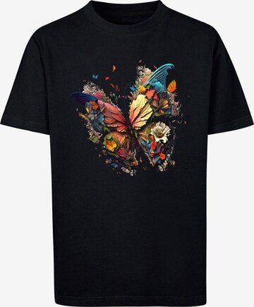 T-Shirt F4NT4STIC en noir : devant