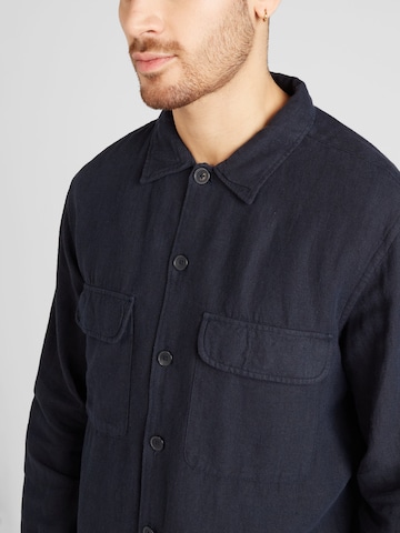 SELECTED HOMME Comfort Fit Skjorte 'SLHMADS' i blå