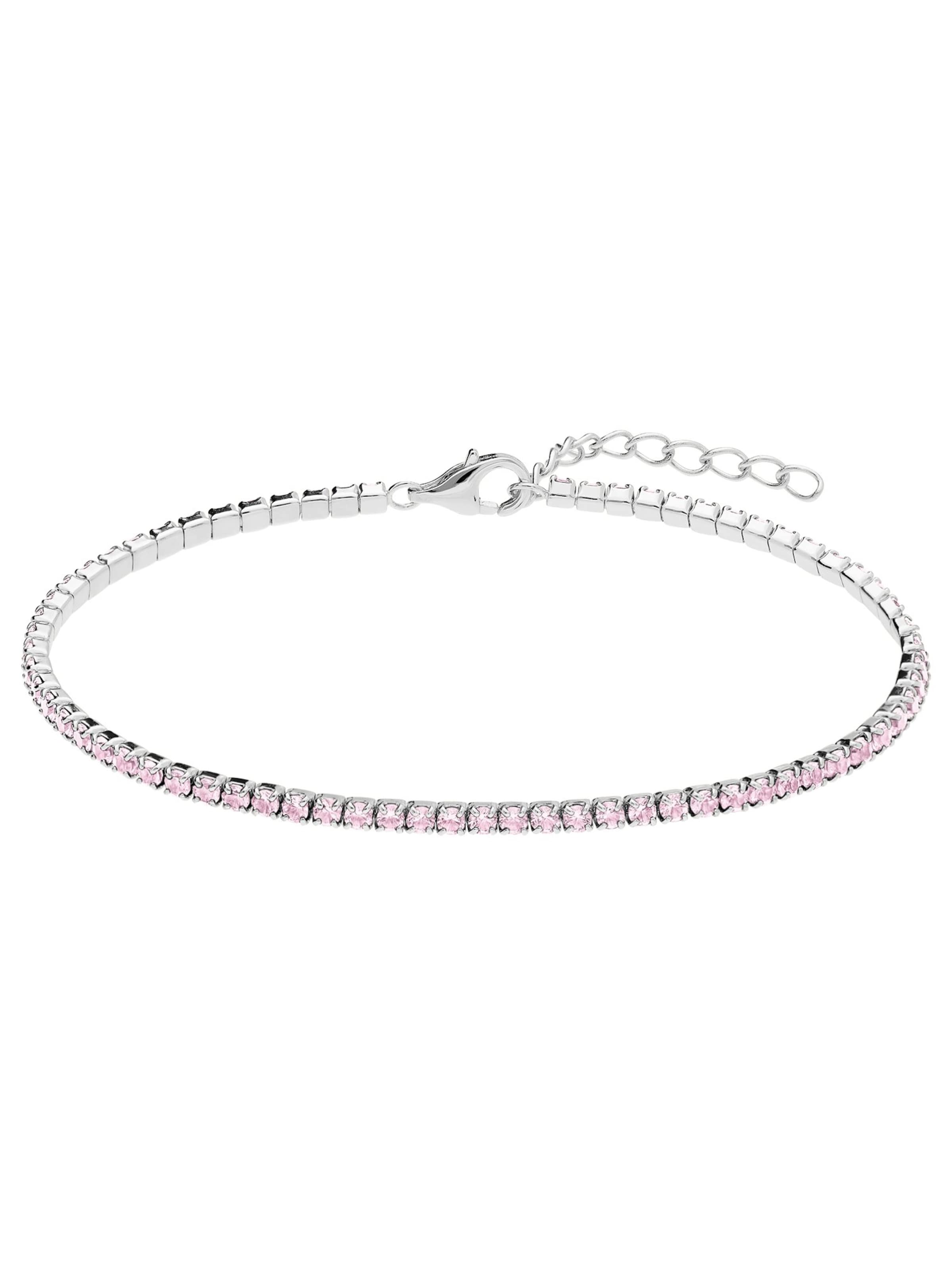 Lucardi Bracelet 'Klassisch' in Silver: front