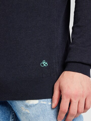 SCOTCH & SODA Pullover 'Essentials' in Blau