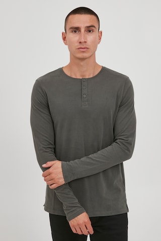 !Solid Shirt 'SDVinton Tee LS' in Grijs: voorkant