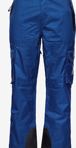 Superdry Regular Outdoorbroek in Blauw: voorkant