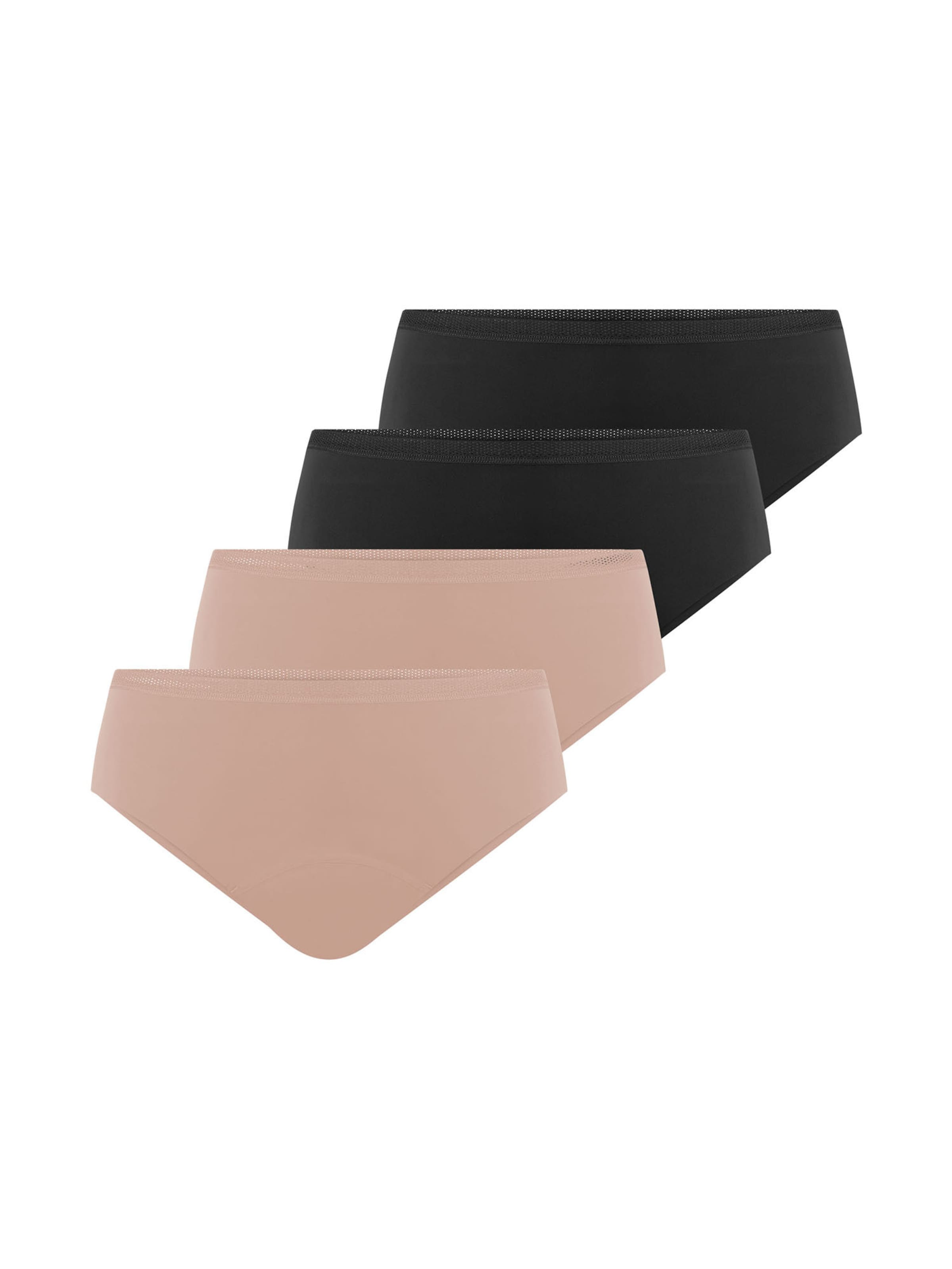 Nur Die Slip ' Alles Geregelt mittelstark + extrastark ' in Beige: front