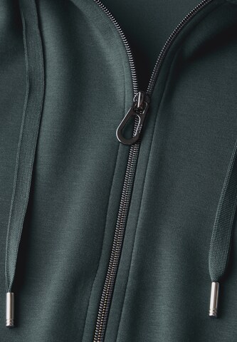 CECIL Sweatjacke in Grün