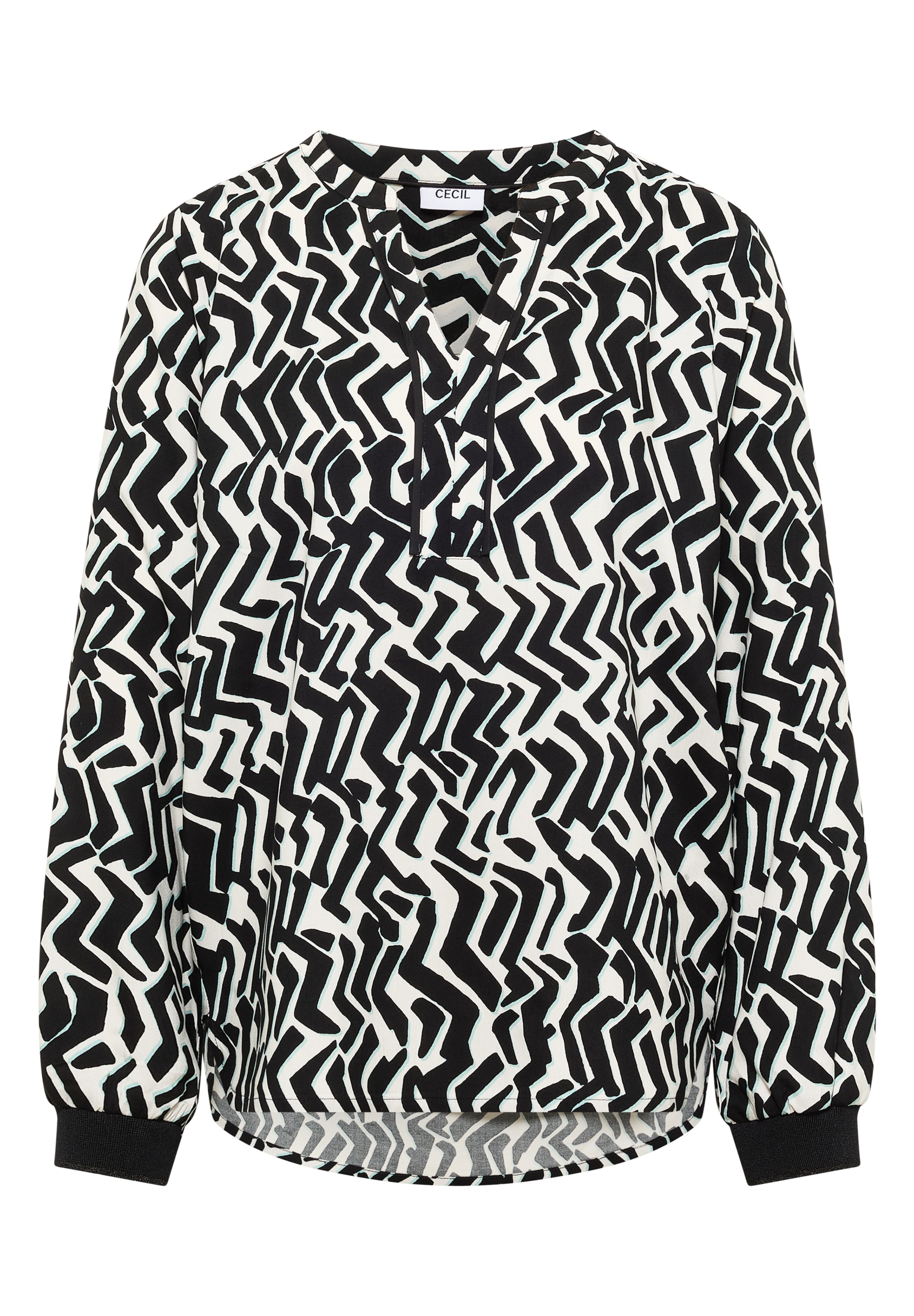 CECIL Blouse in Black: front