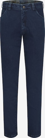 MEYER Regular Chino Pants in Blue: front