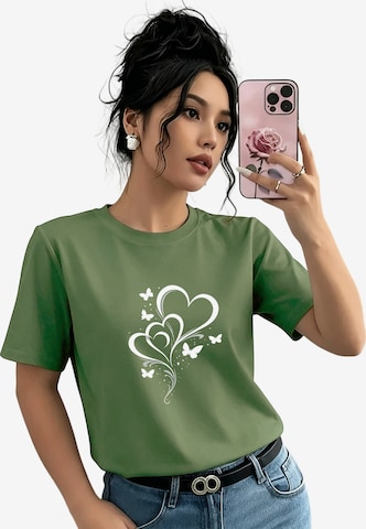 GORHEY Shirt in Grün: Vorderseite