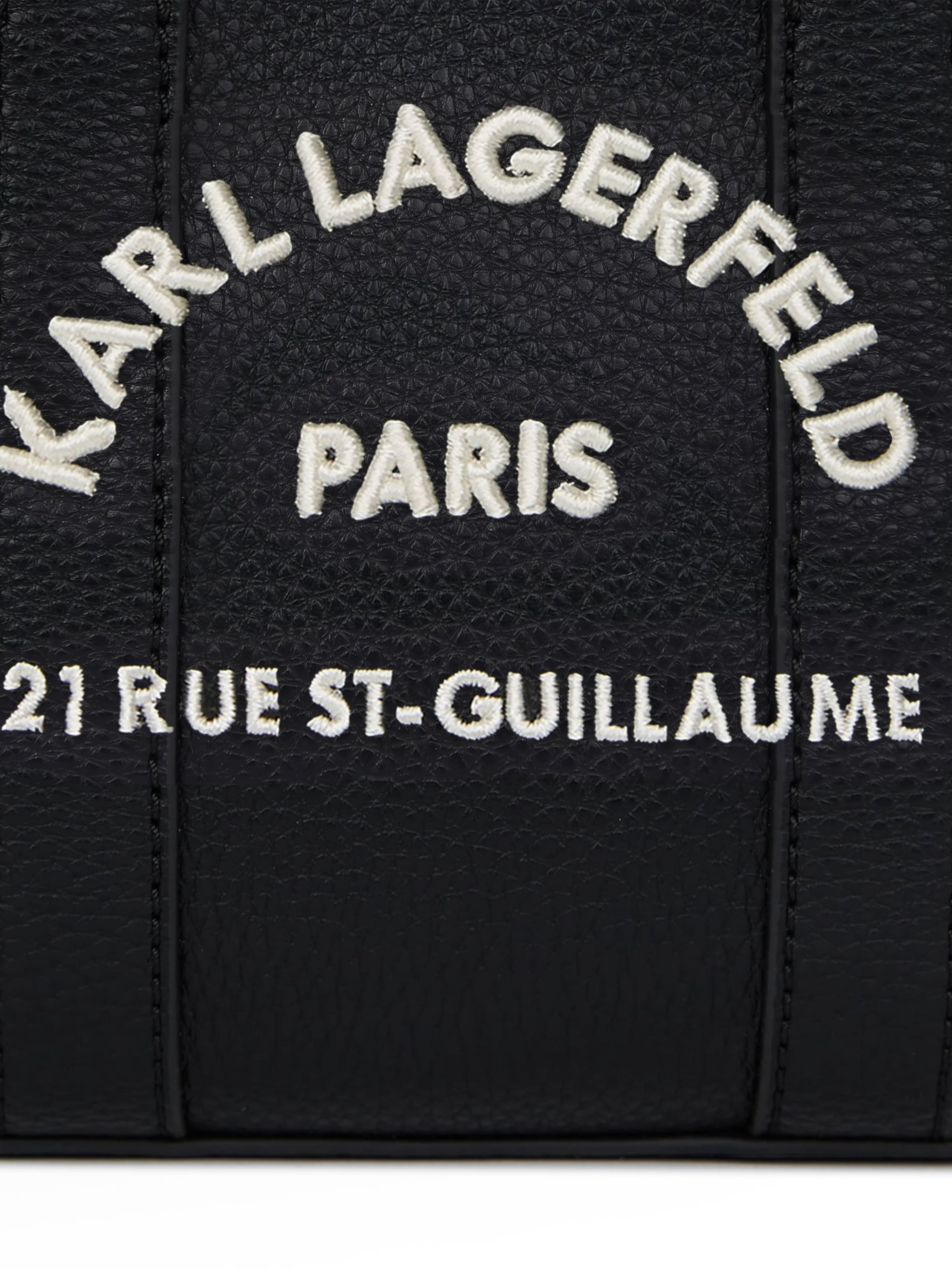 Borsa a mano di Karl Lagerfeld in nero