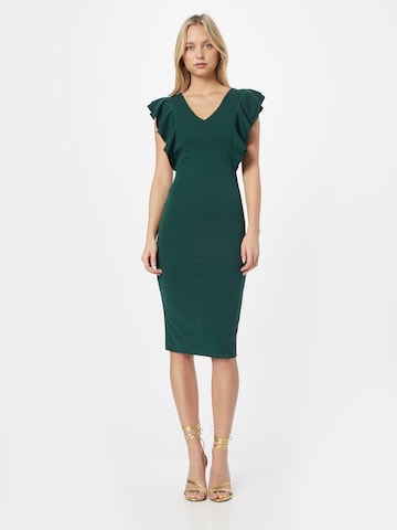 WAL G. Φόρεμα 'ALESSIA' σε πράσινο: μπροστά