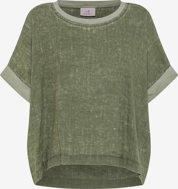 DEHA Blouse in Groen: voorkant
