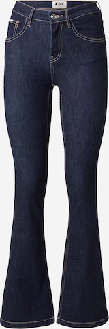 Jeans de la Tally Weijl pe albastru: față
