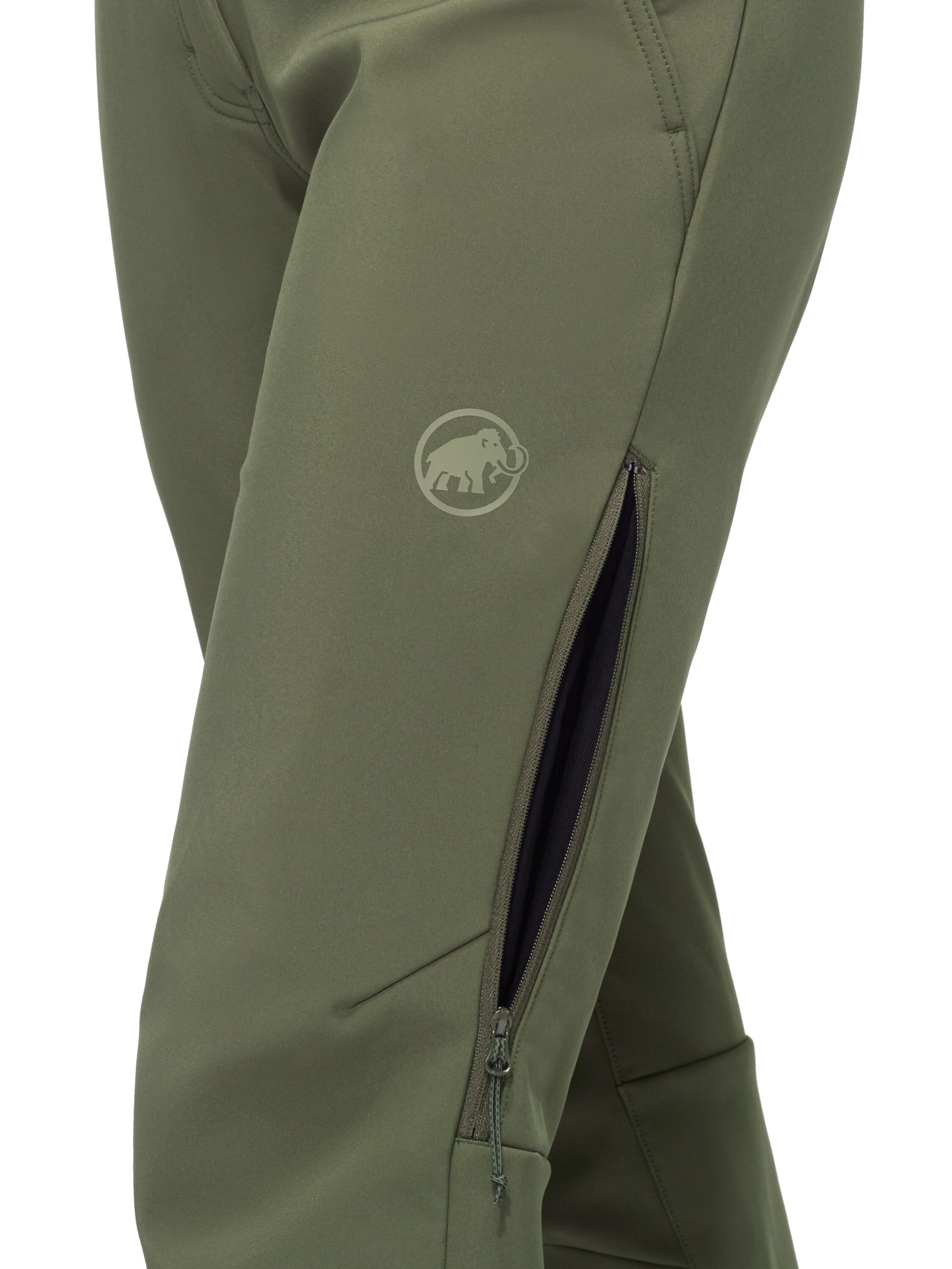 MAMMUT Regular Outdoor Pants in Green