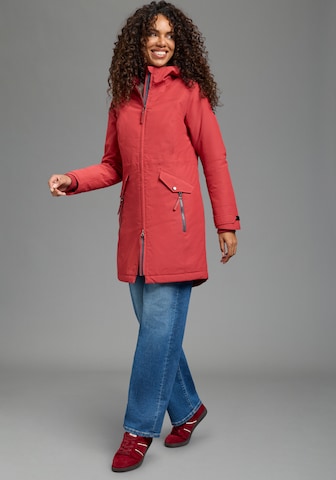 POLARINO Funktionsjacke in Rot
