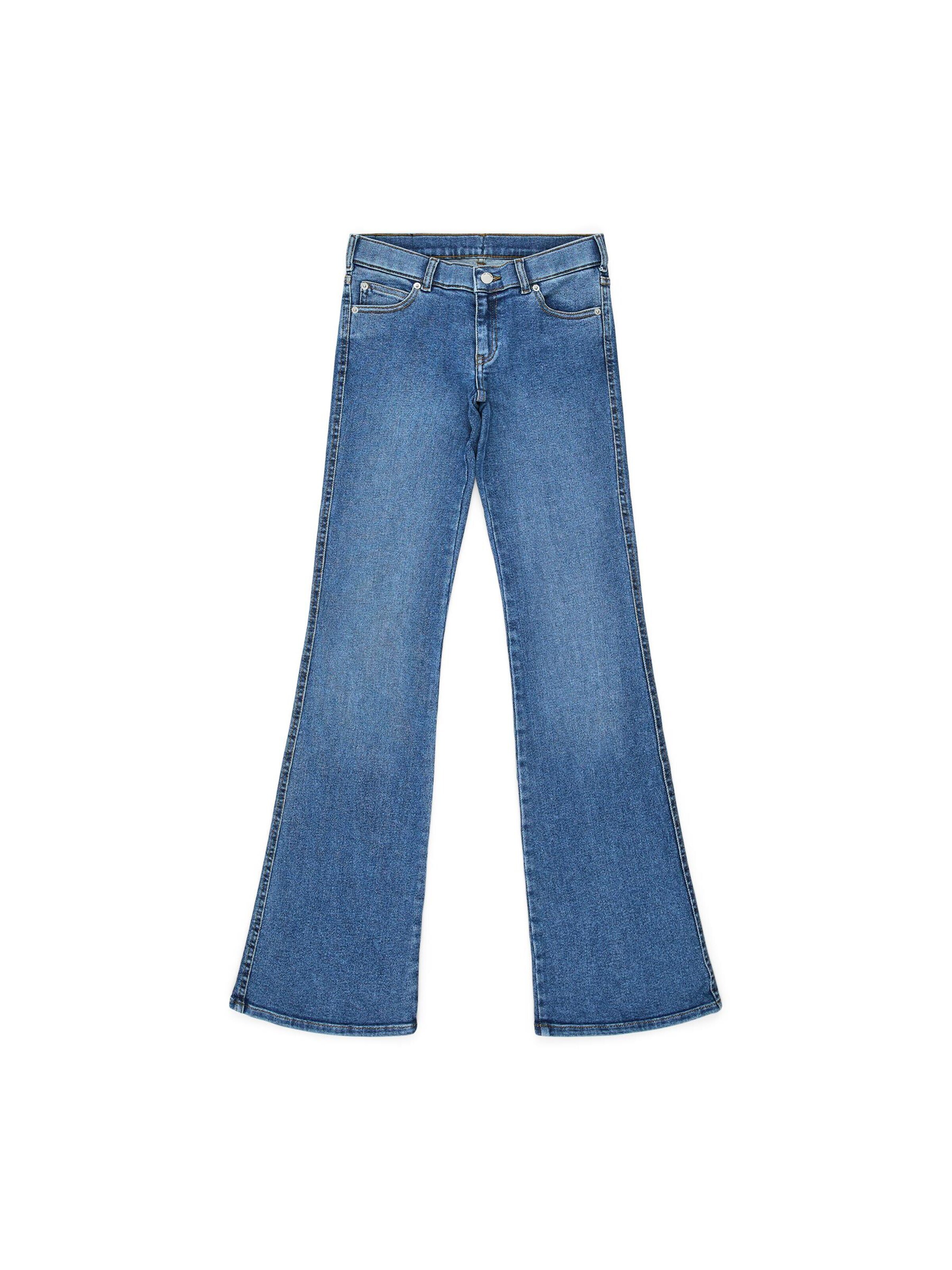 Dr. Denim Jeans 'Drdenimkihly Low Bootcut'‌‌‌‌‌‌‌‌‌‌ in Blau: Vorderseite