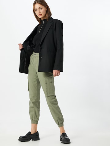 ONLY Tapered Broek 'Madea- Tiger Life' in Groen