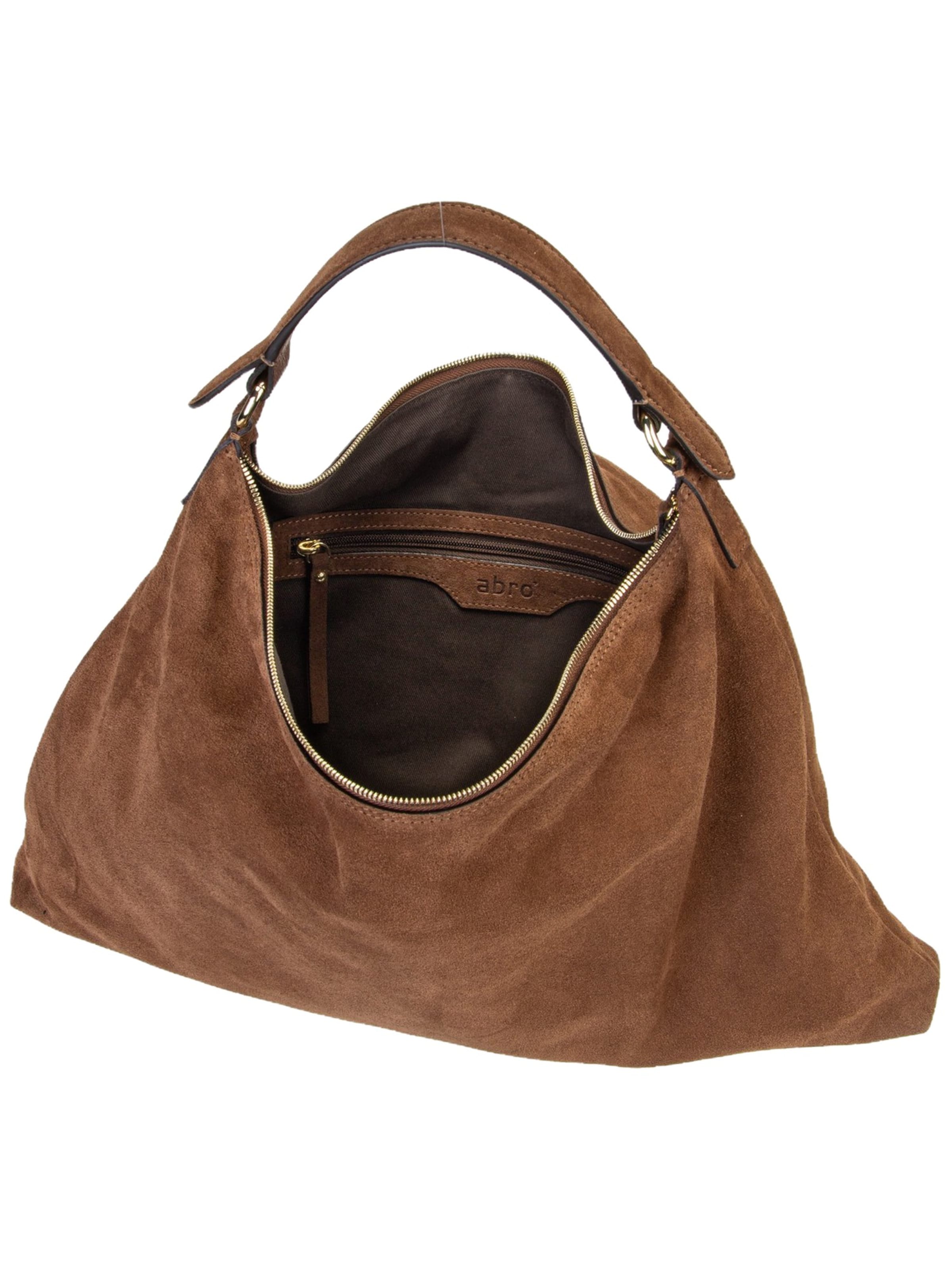 ABRO Handtasche 'All In One Big' in Braun