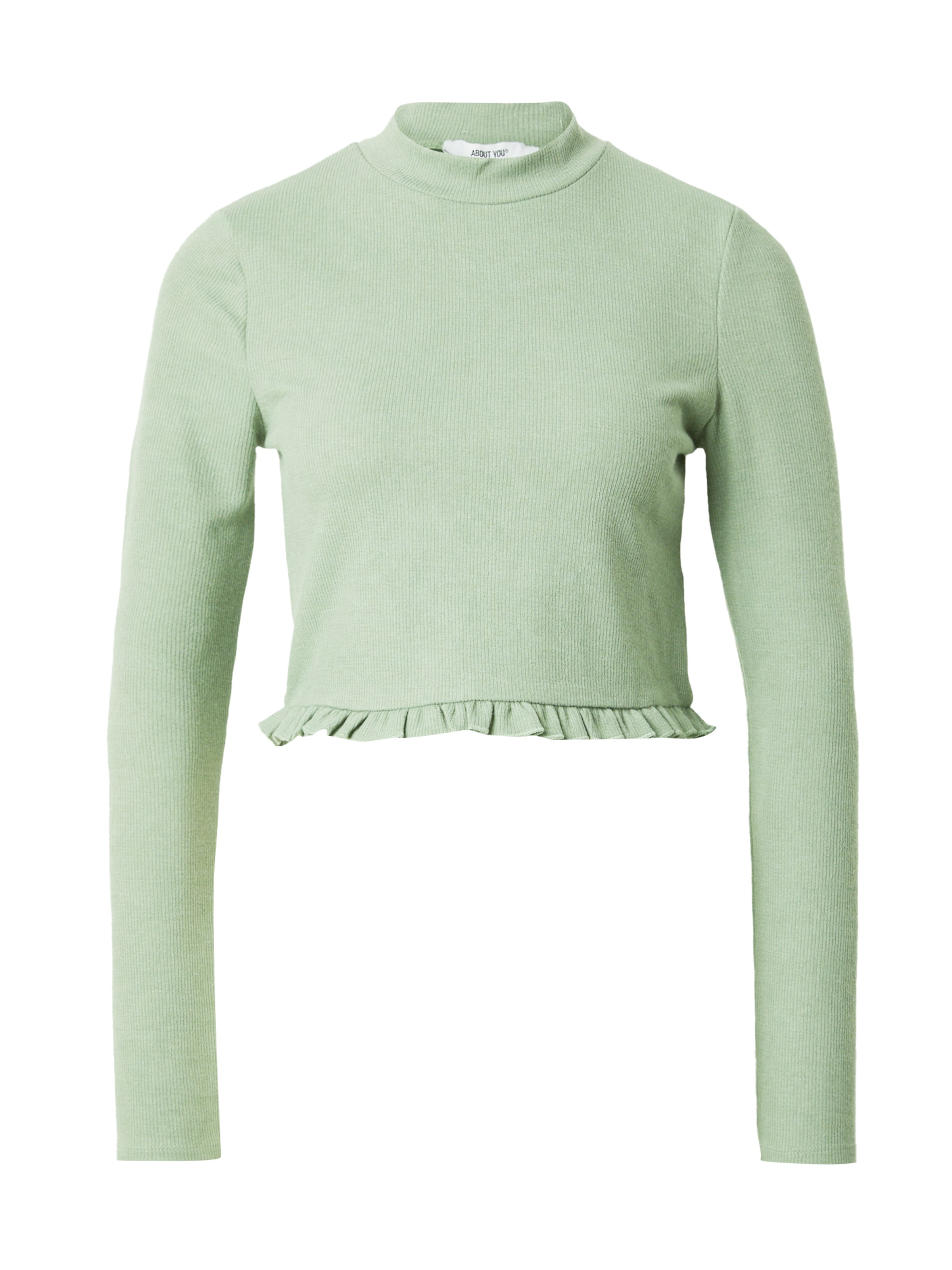 ABOUT YOU Μπλουζάκι 'Elmira' σε πράσινο: μπροστά