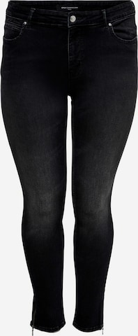 ONLY Carmakoma - Slimfit Vaquero 'Karla' en negro