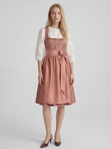 SPIETH & WENSKY Dirndl 'Kenia' in Red: front