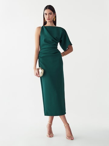 Robe de cocktail 'MISTY' BWLDR en vert : devant