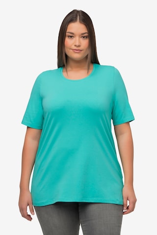 Ulla Popken Shirt in Blauw: voorkant