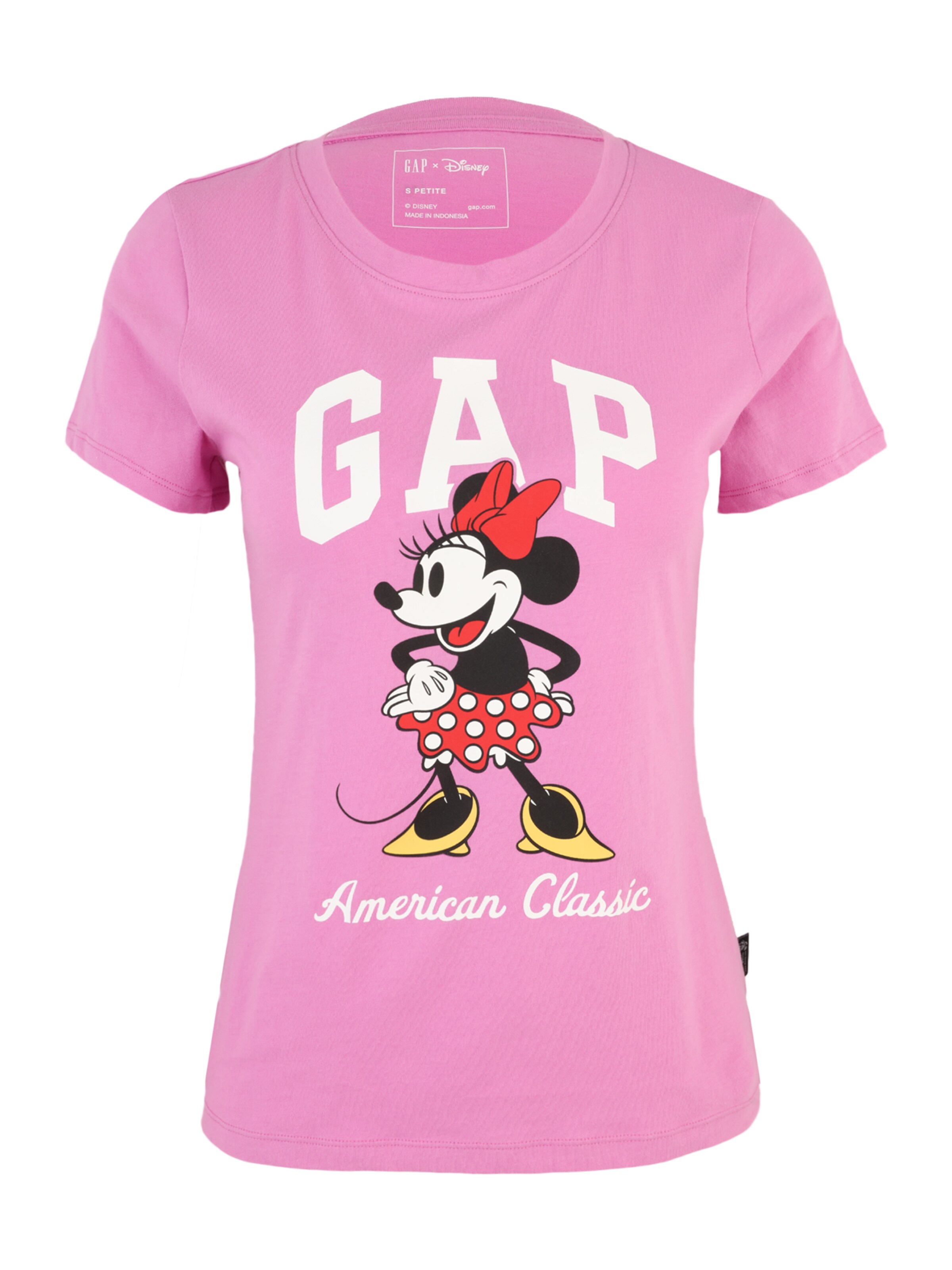 Maglietta 'V-DIS' Gap Tall di colore rosa chiaro / rosso / nero / bianco, Visualizzazione prodotti